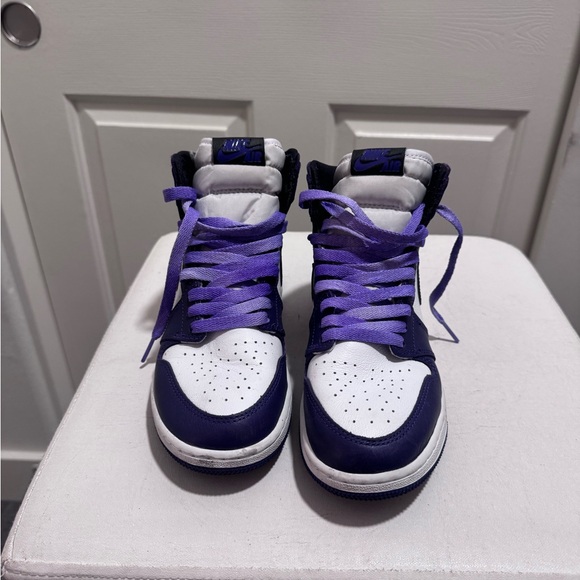 Jordan Shoes - Jordan Women's Sneakers in Purple and White